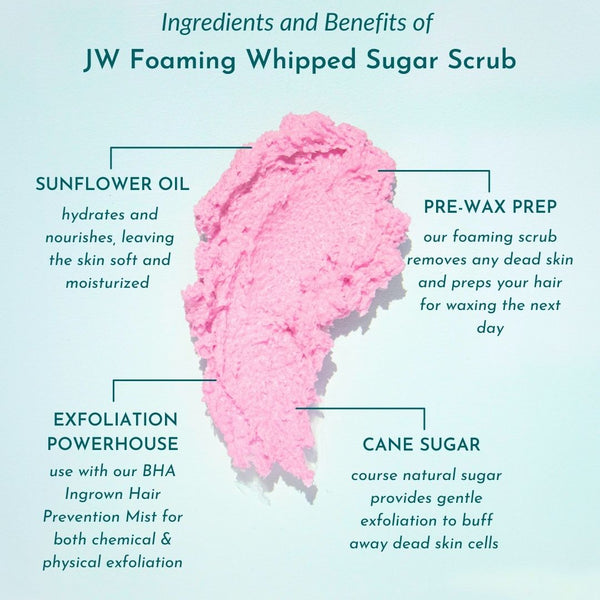 Foaming Whipped Sugar Scrub