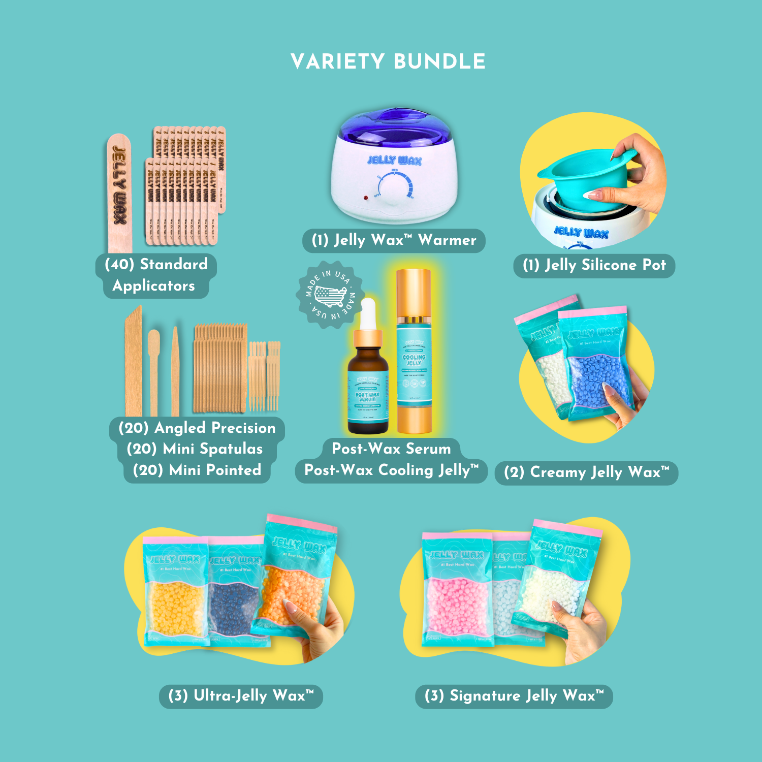 Jelly Wax® All-In-One Wax Kit