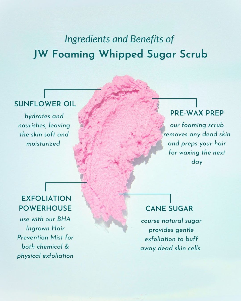 Foaming Whipped Sugar Scrub