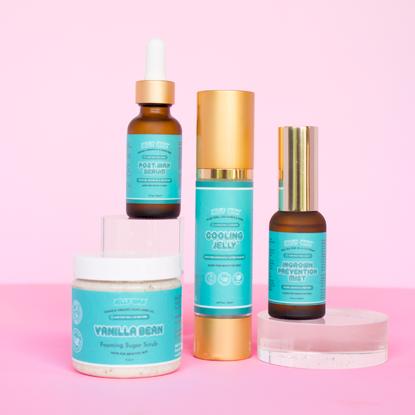 JellyCare™ Pre & Post Wax Routine