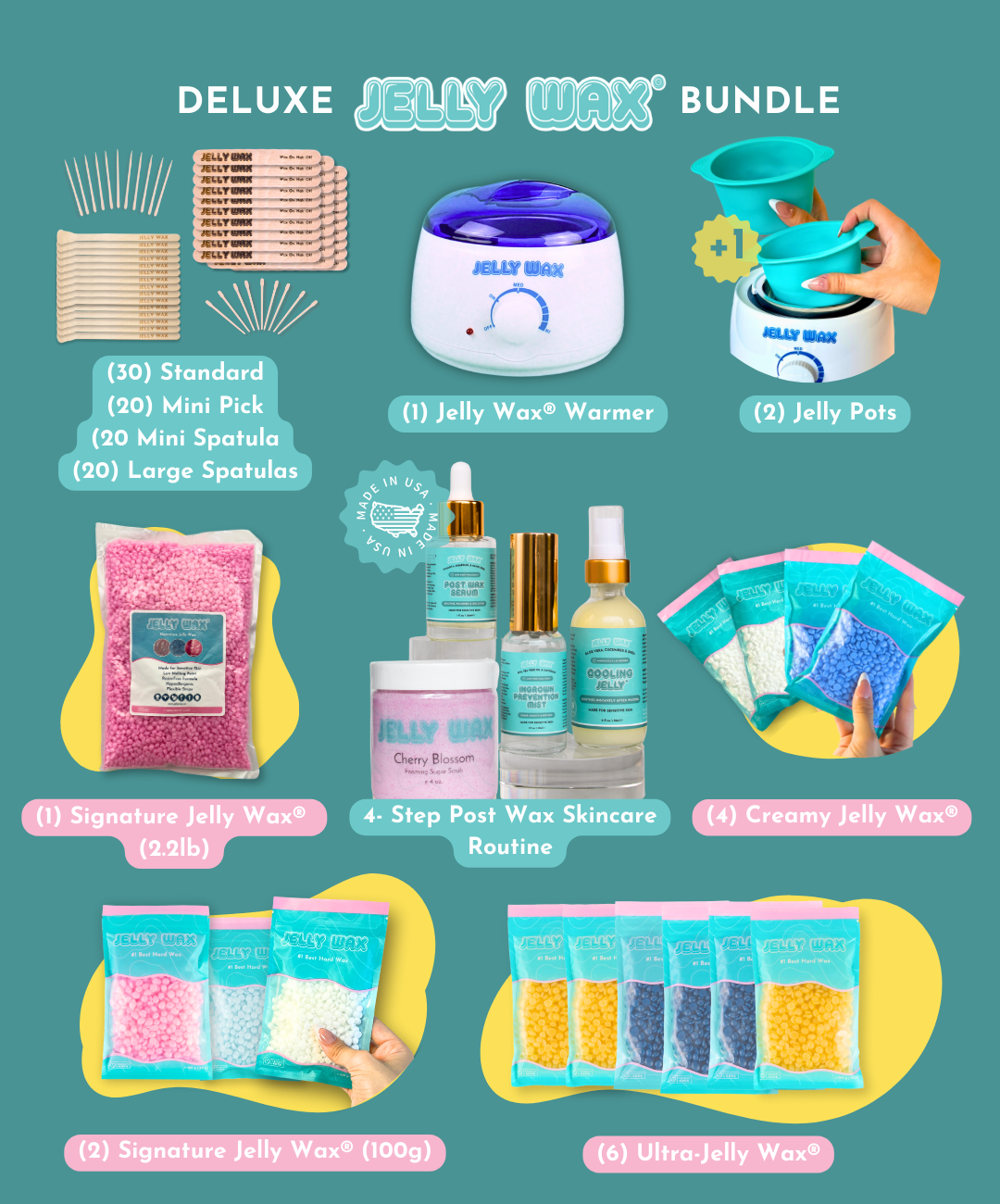Jelly Wax® All-In-One Wax Kit