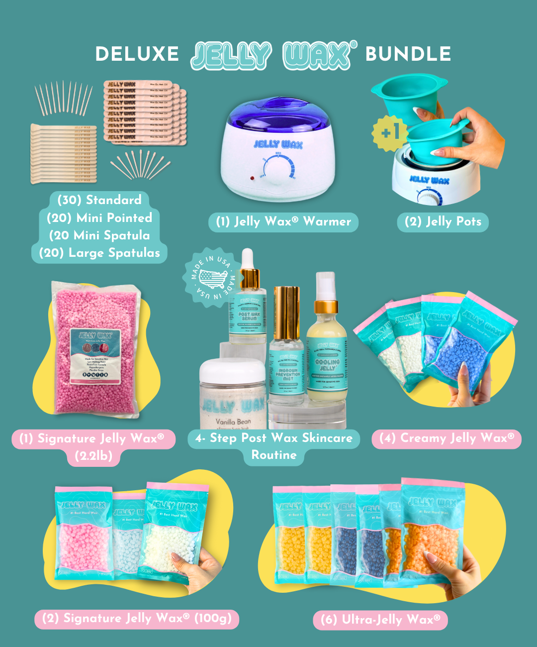 Jelly Wax® All-In-One Wax Kit