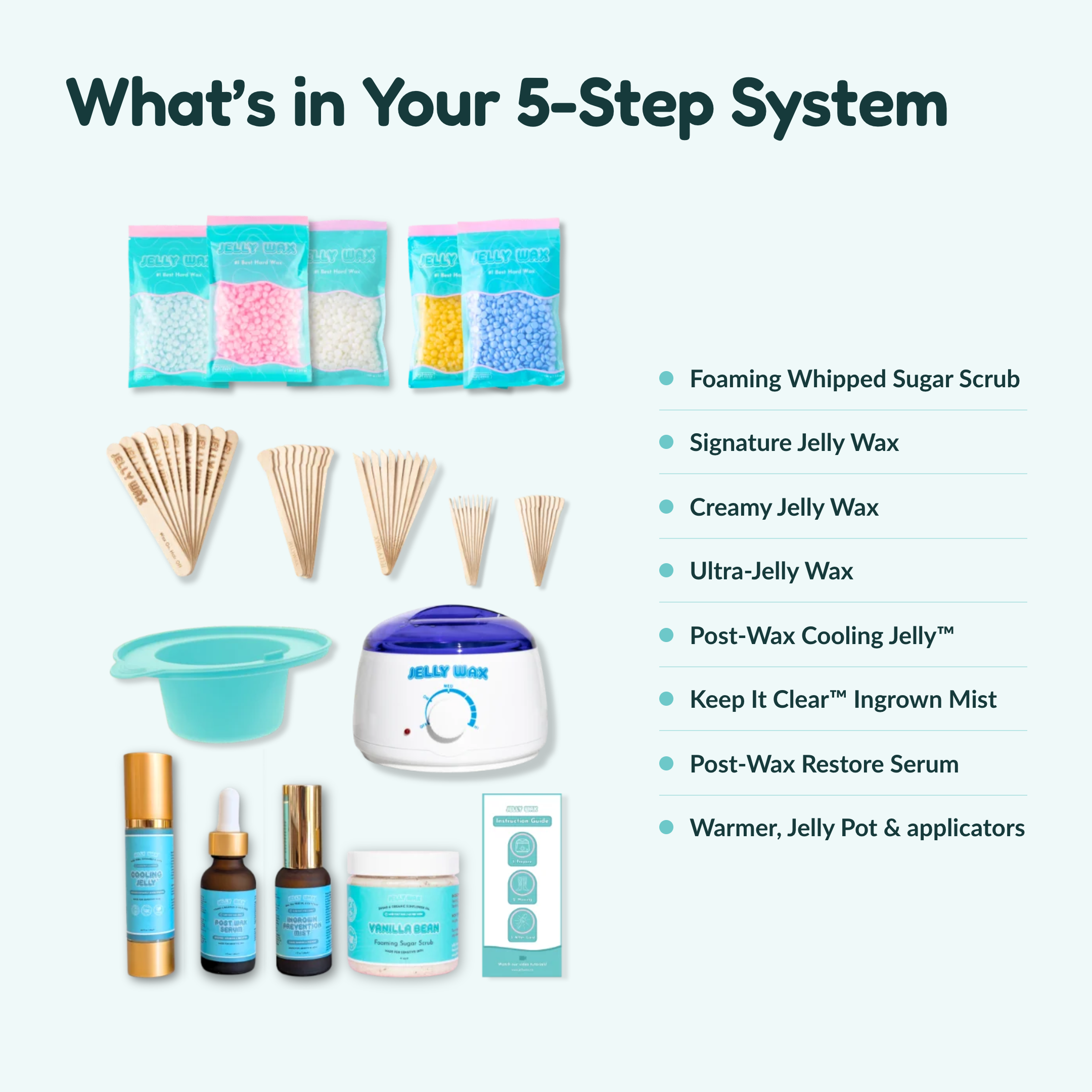 Jelly Wax® All-In-One Wax Bundle