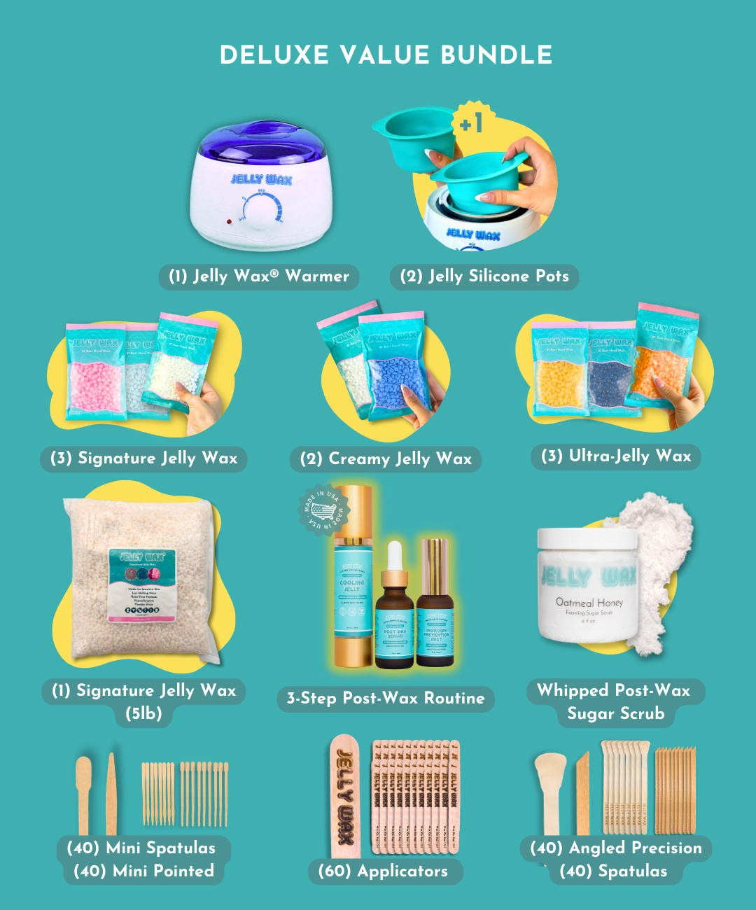Jelly Wax® All-In-One Wax Kit
