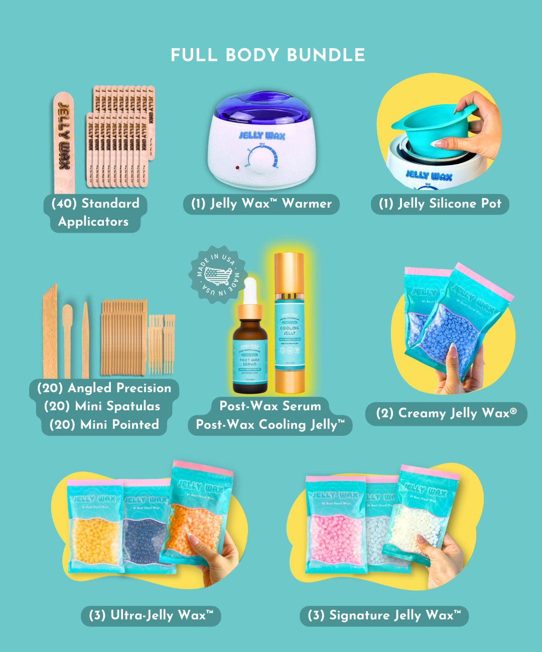 Jelly Wax® All-In-One Wax Kit