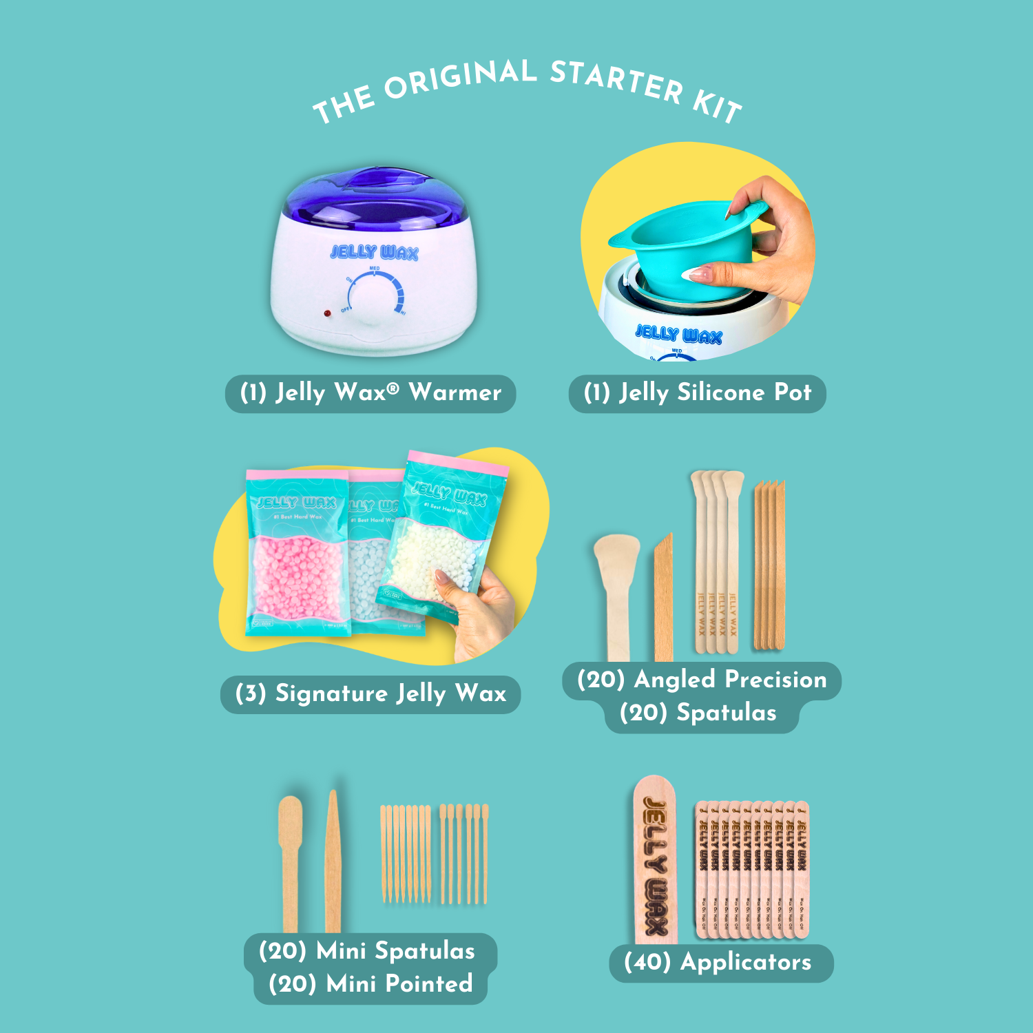 Jelly Wax® All-In-One Wax Kit